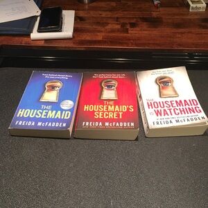 Mystery Book Collection - Blue, Red, and White